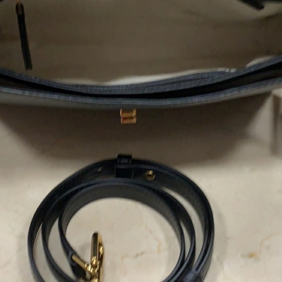 TORY BURCH KIRA MIXED-MATERIALS DOUBLE-STRAP XBDY - Picture 8 of 8